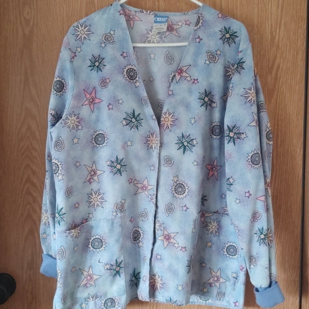 Scrub jacket sz Large